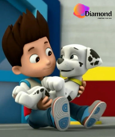 Rider en Marshall Paw Patrol Diamond Painting for you